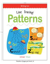 Line Tracing Patterns: Practice Drawing And Tracing Lines And Patterns, Paperback Book, By: Wonder House Books