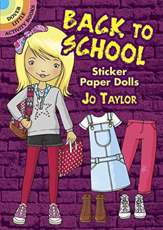 

Back to School Sticker Paper Dolls,Paperback by Taylor, Jo