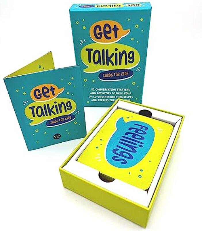 

Get Talking Cards for Kids: 52 Conversation Starters and Activities to Help Your Child Understand Th,Paperback,by:Ashman-Wymbs, Amanda