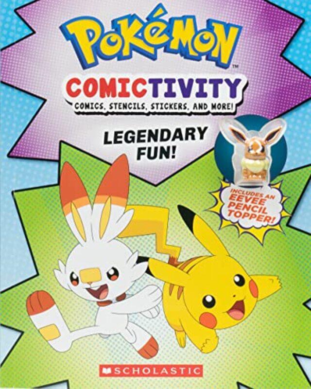 

Pokemon Comictivity02 Legendary Fun By Rusu Meredith - Hardcover