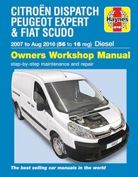 Citroen Dispatch Peugeot Expert and FIAT Scudo Diesel 07Aug 16 56 to 16 -Paperback