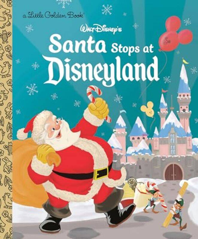 

Santa Stops At Disneyland Disney Classic By Reed Ethan - Hardcover