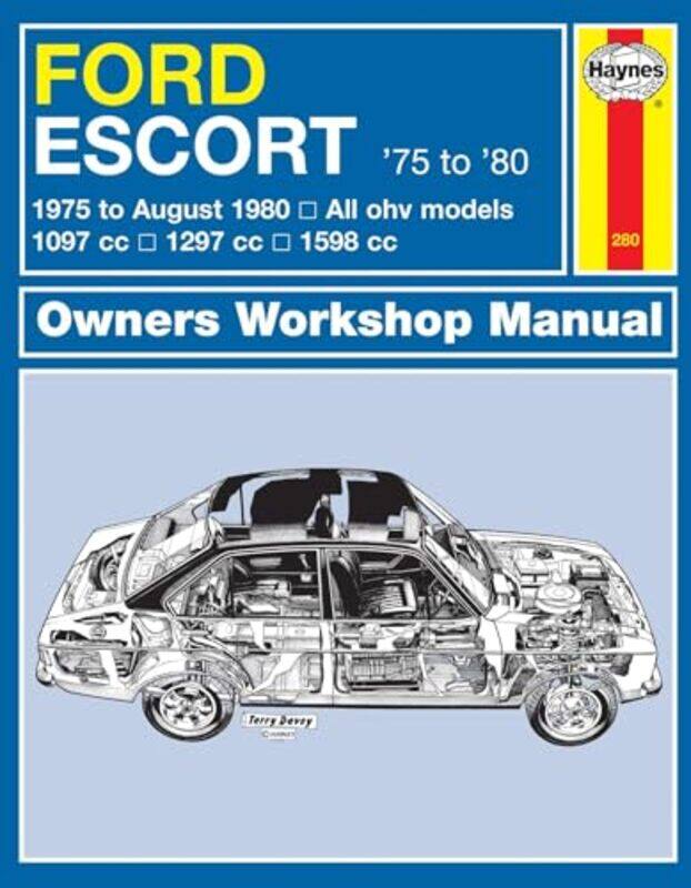 

Ford Escort Owners Workshop Manual by Haynes Publishing-Paperback