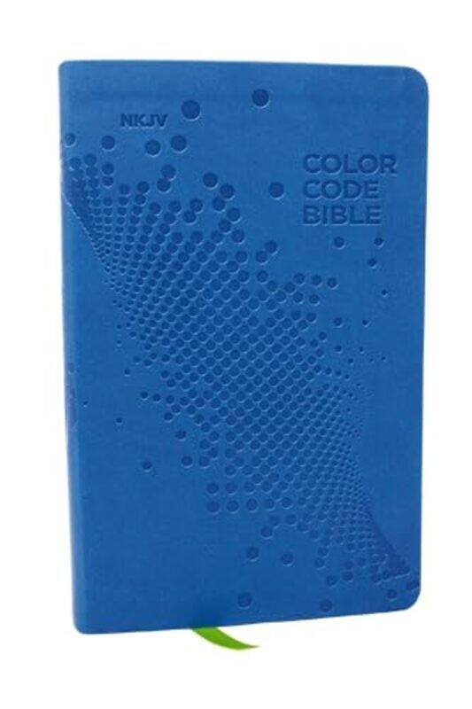 

Nkjv Color Code Bible For Kids Blue Leathersoft Comfort Print,Paperback By Nelson, Thomas