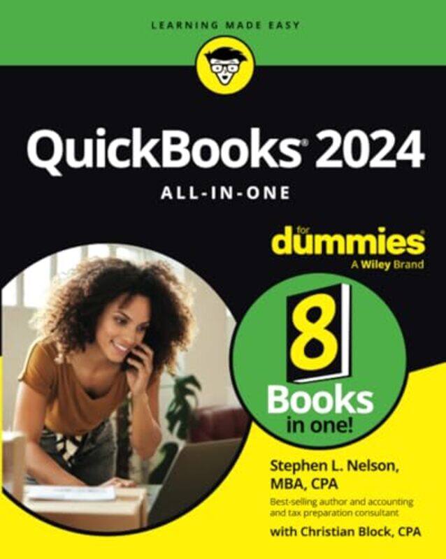 

Quickbooks 2024 All In One For Dummies By E01 - Paperback