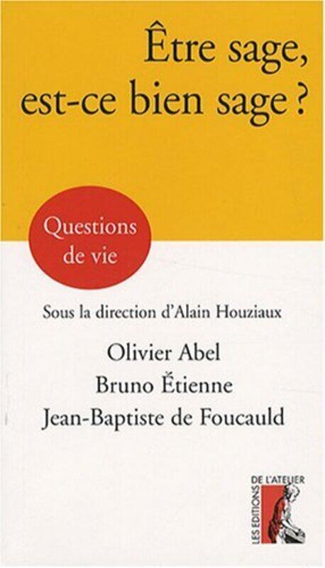 

Ethique et sagesse,Paperback,By:Bruno Etienne