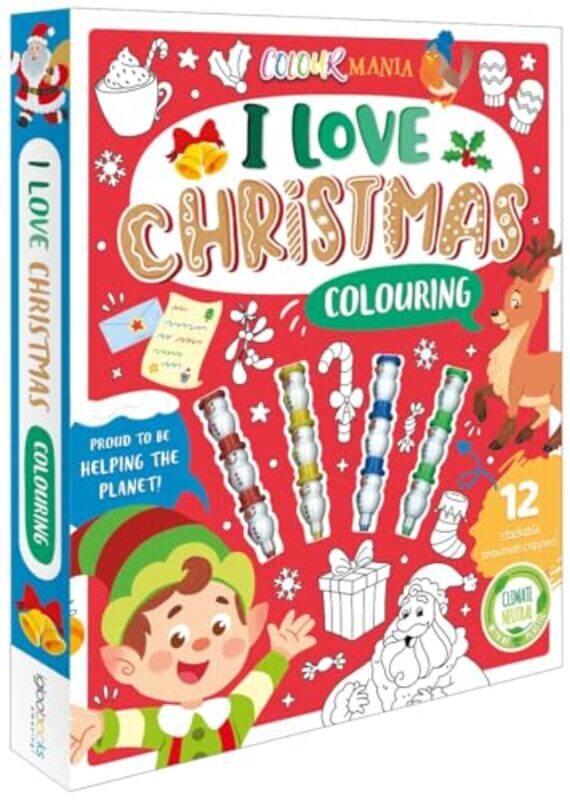 

I Love Christmas Colouring by Igloo Books-Paperback