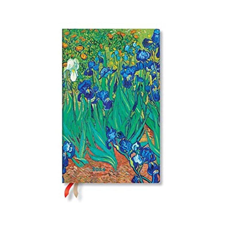 

Van Goghs Irises Van Goghs Irises Maxi 12month Dayplanner 2024 by Dave Rush-Hardcover
