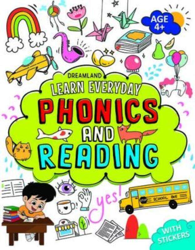 

Learn Everyday Phonics and Reading- Age 4+.paperback,By :Dreamland Publications