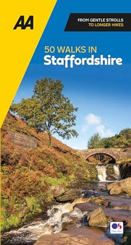 

AA 50 Walks in Staffordshire -Paperback
