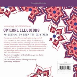 Optical Illusions: 70 Designs to Help You De-Stress (Colouring for Mindfulness), Paperback Book, By: Hamlyn