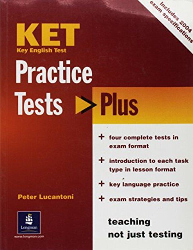 

KET Practice Tests Plus Students Book New Edition by Cynthia Harrod-Eagles-Paperback