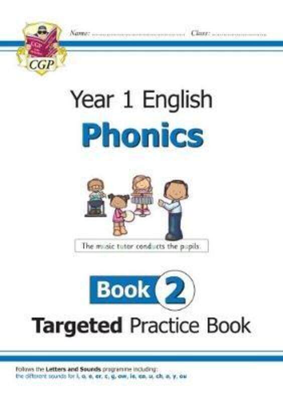 

KS1 English Targeted Practice Book: Phonics - Year 1 Book 2.paperback,By :CGP Books - CGP Books