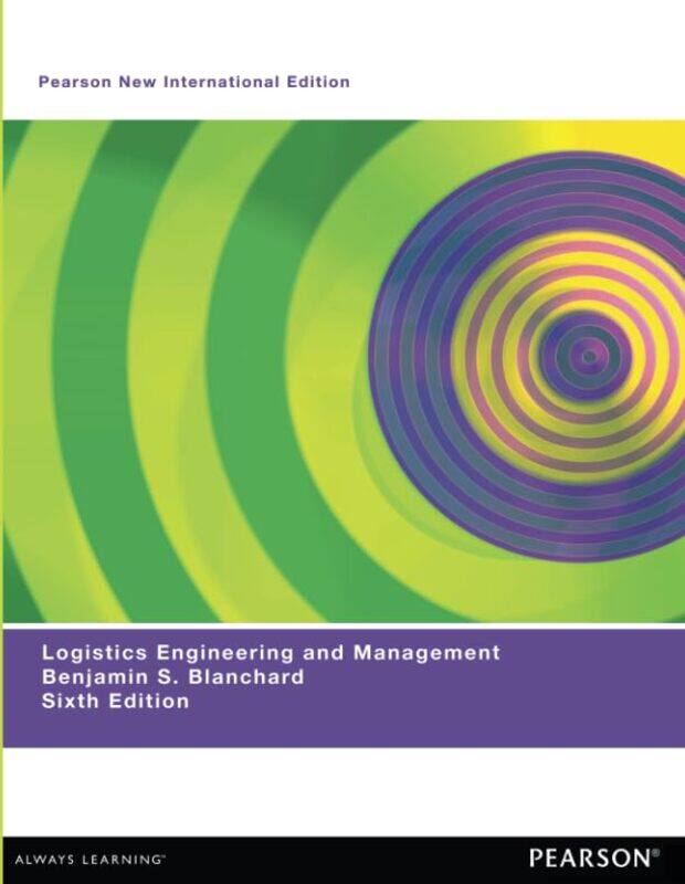 

Logistics Engineering and Management by Benjamin Blanchard-Paperback