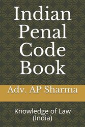 Indian Penal Code Book Knowledge Of Law India by Sharma Adv Ap Paperback