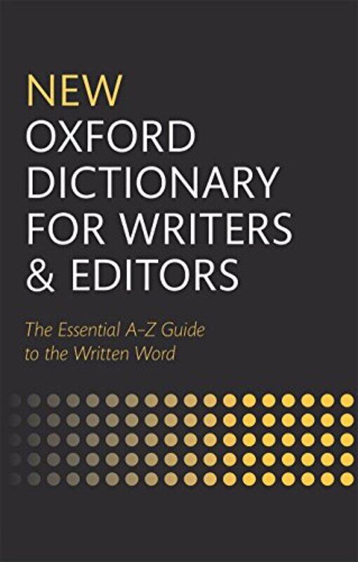 

New Oxford Dictionary for Writers and Editors by Anneli Mclachlan-Hardcover