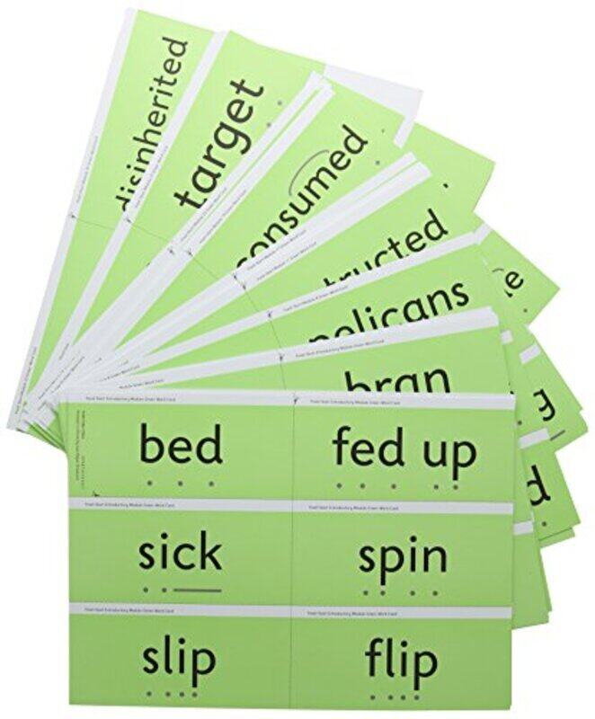 

Read Write Inc. Fresh Start: Module Green Word Cards Paperback by Miskin, Ruth