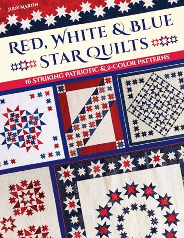 

Red White & Blue Star Quilts by Lester Vaughan-Paperback