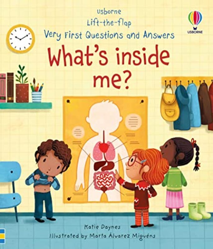 Very First Questions And Answers Whats Inside Me? By Daynes Katie Marta Alvarez Miguens Paperback