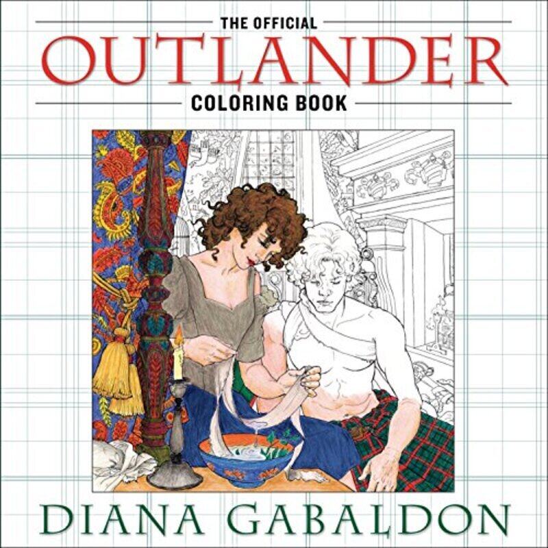 

The Official Outlander Coloring Book An Adult Coloring Book By Gabaldon, Diana Paperback