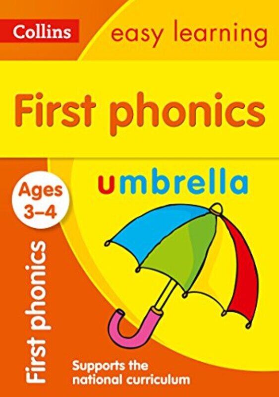 

First Phonics Ages 3-4: Ideal for Home Learning (Collins Easy Learning Preschool)