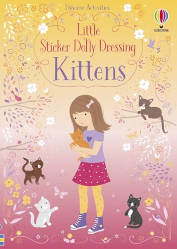 Little Sticker Dolly Dressing Kittens by Christina Rasmussen-Paperback