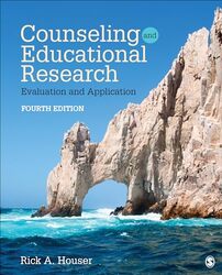 Counseling and Educational Research by Rick A Houser-Paperback