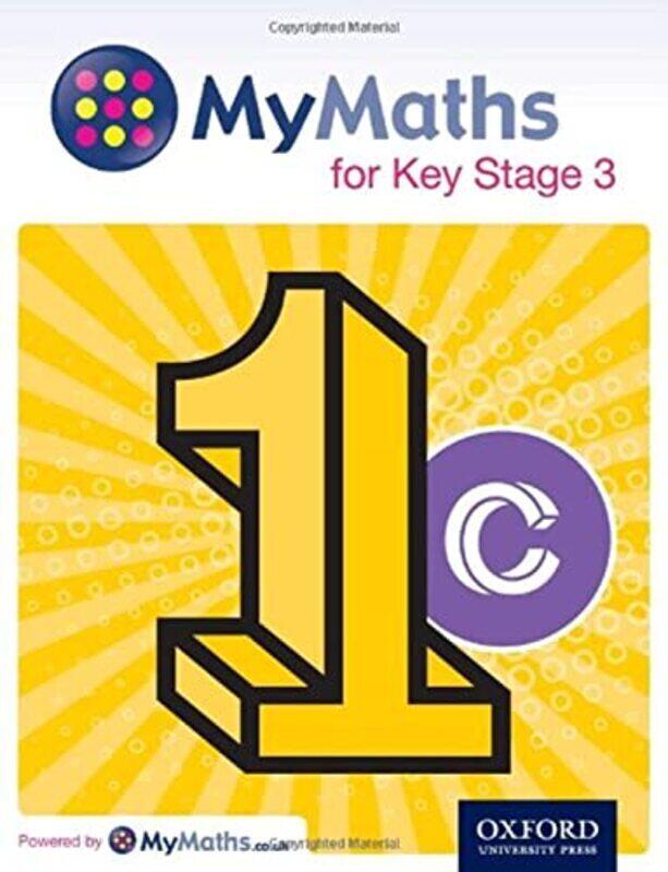 

Mymaths For Key Stage 3 Student Book 1C by Dave Capewell Paperback