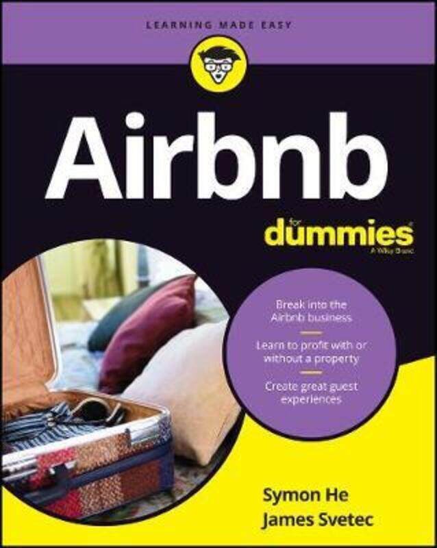 

Airbnb For Dummies.paperback,By :He, Symon - Svetec, James