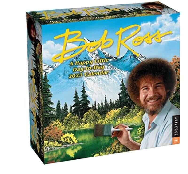 

Bob Ross: A Happy Little Day-to-Day 2023 Calendar,Paperback by Ross, Bob
