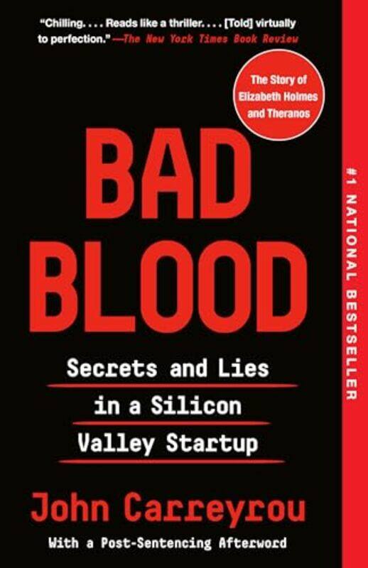 

Bad Blood By Carreyrou John - Paperback