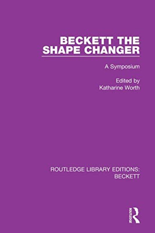 

Beckett the Shape Changer by Katharine Worth-Paperback