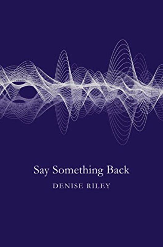 

Say Something Back by Denise - Paperback