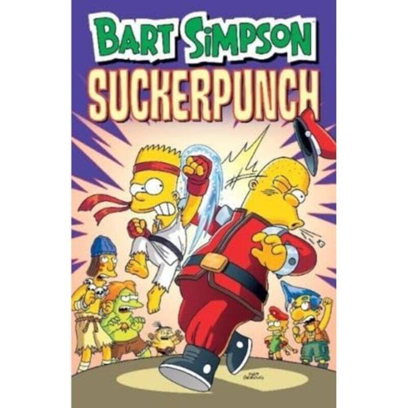 

Bart Simpson Suckerpunch by Matt Groening-Paperback