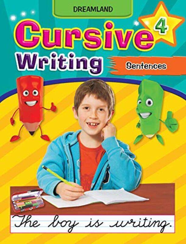 

Cursive Writing Book (Sentences) Part 4 , Paperback by Dreamland Publications