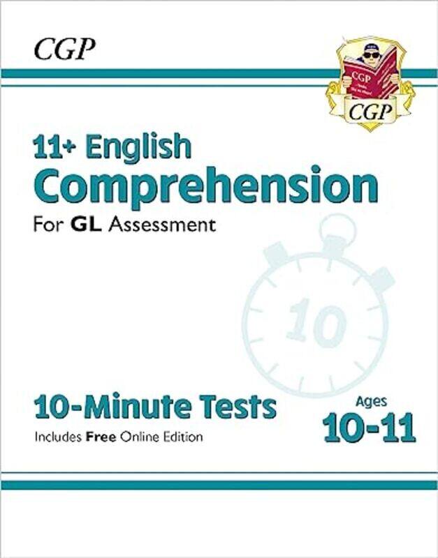 

New 11+ GL 10Minute Tests: English Comprehension Ages 1011 with Online Edition Paperback by Books, CGP - Books, CGP