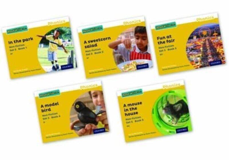 

Read Write Inc Phonics Yellow Set 5 Nonfiction books Mixed Pack of 5 by Lily O'Farrell-Paperback
