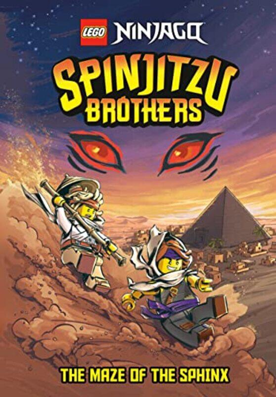 

Spinjitzu Brothers #3: The Maze of the Sphinx (LEGO Ninjago) , Hardcover by Random House