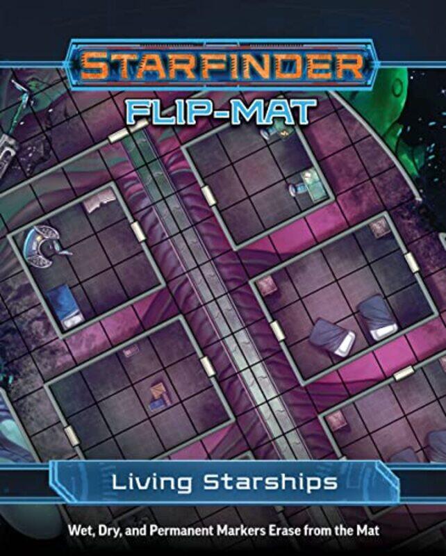 

Starfinder Flip Mat Living Starships By Mammoliti Damien - Hardcover