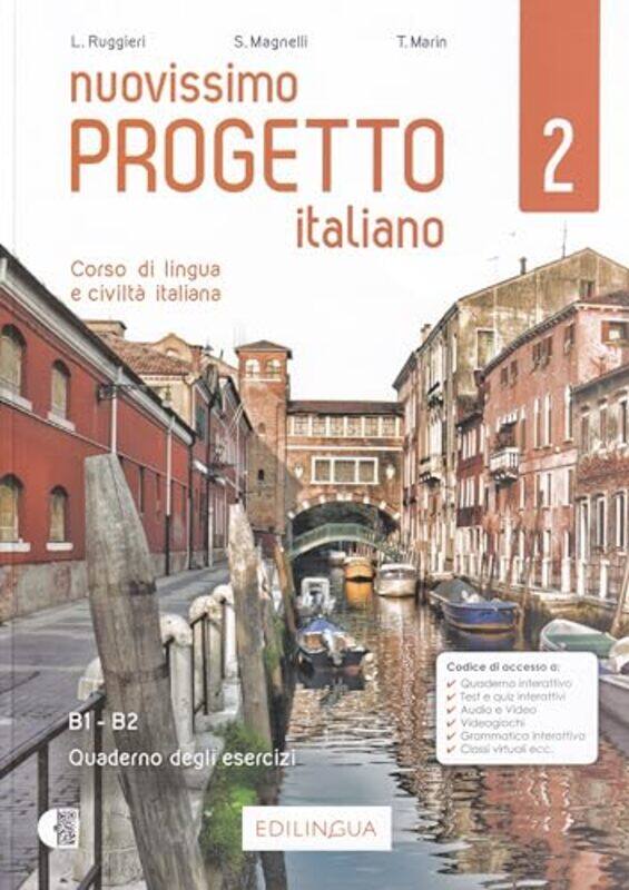 

Nuovissimo Progetto Italiano 2 Idee Online Code Quaderno Degli Esercizi B1B2 Paperback