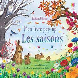 Les saisons - mon livre pop-up,Paperback by Milbourne/Badiu