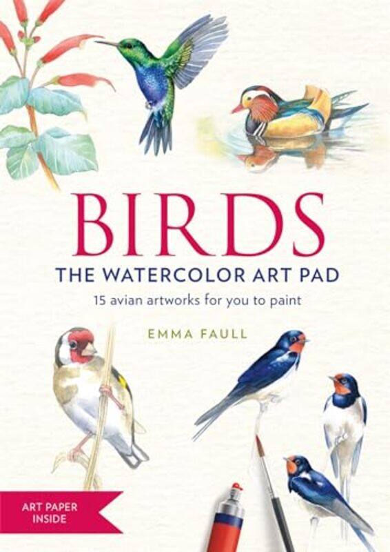 

Birds Watercolor Art Pad For Me By Faull Emma - Paperback