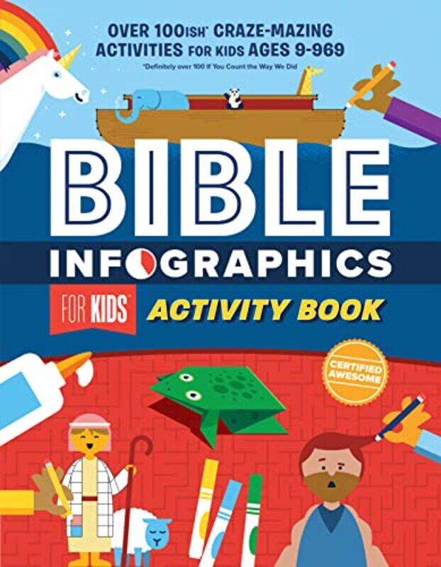 

Bible Infographics for Kids Activity Book by Harvest House Publishers-Paperback