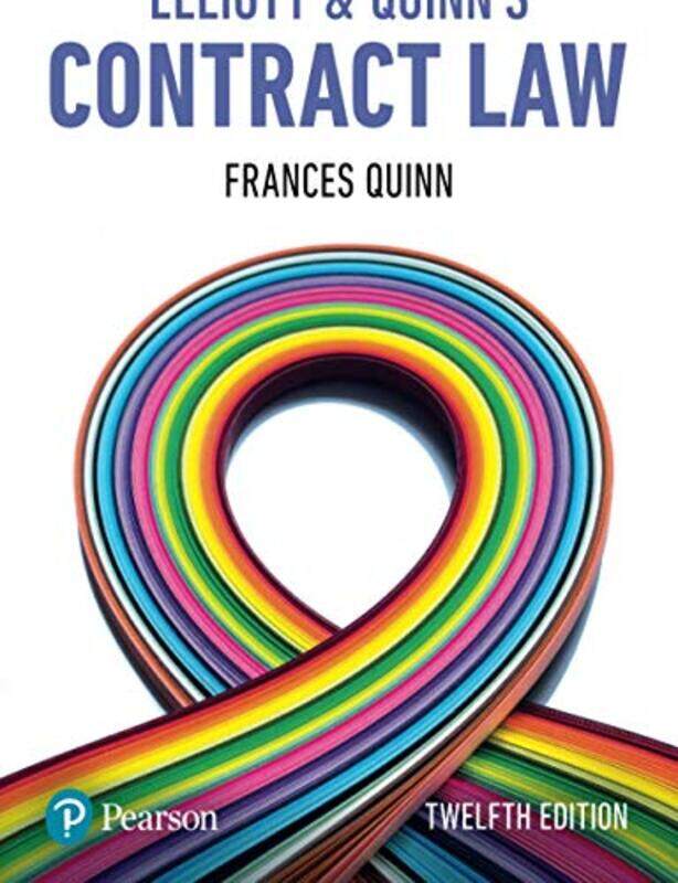 

Elliott and Quinns Contract Law by Catherine ElliottFrances Quinn-Paperback