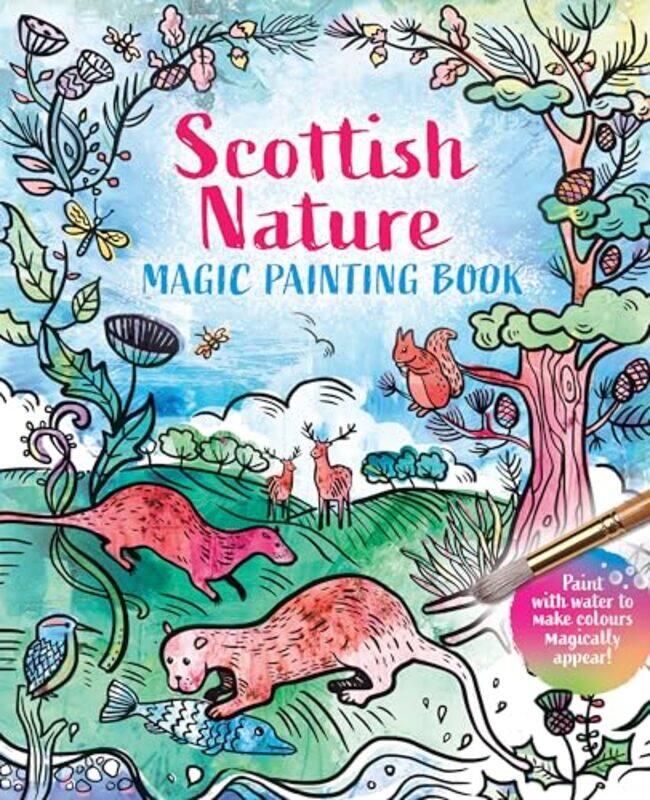 

Magic Painting Book Scottish Nature -Paperback