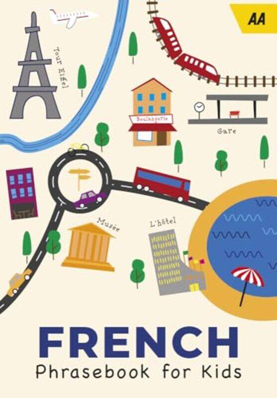 AA French Phrasebook for Kids -Paperback