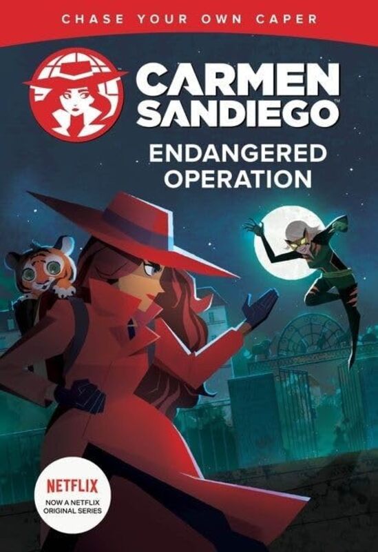 Carmen Sandiego Endangered Operation Chooseyourown Capers By Houghton Mifflin Harcourt Paperback