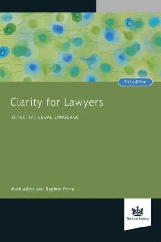 

Clarity for Lawyers by Adele MartelJennifer DerennePatricia K Leebens-Paperback