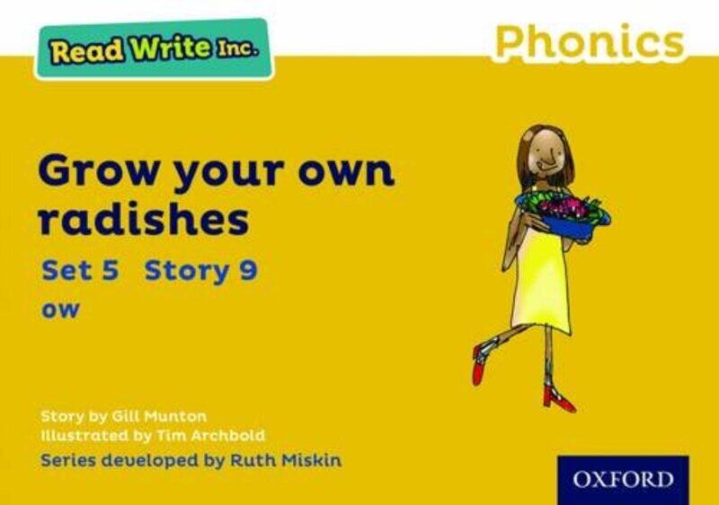 

Read Write Inc Phonics Grow Your Own Radishes Yellow Set 5 Storybook 9 by Winston Graham-Paperback