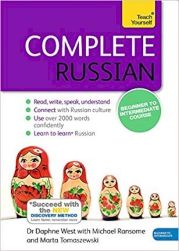 

Complete Russian Beginner to Intermediate Course: Learn to Read, Write, Speak and Understand a New Language, Paperback Book, By: Dr Daphne West